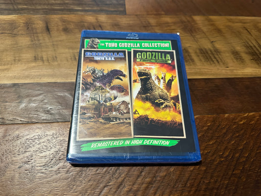 Godzilla Tokyo S.O.S & Godzilla Final Wars (Blu ray, Toho Godzilla Collection, NEW)