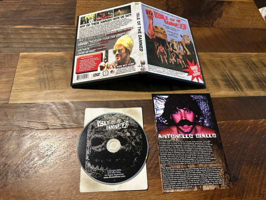 Isle Of The Damned DVD, Dire Wit Films, 2008 Classic, Obscure)