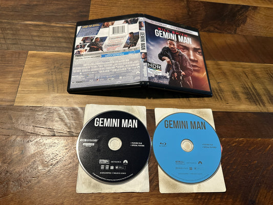 Gemini Man (4K Ultra HD/Blu ray, Paramount, 2 Disc, Will Smith, No Digital)