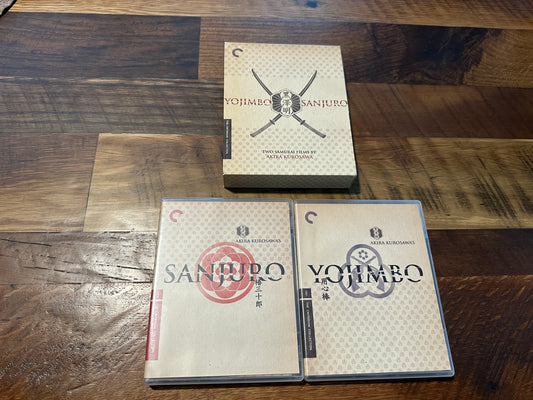 Yojimbo Sanjuro (4K Ultra HD, Criterion Collection, Double Disc, 60’s Classics)