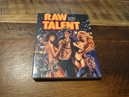 Raw Talent Blu ray, Melusine, Vinegar Syndrome, Slipcover, NEW)