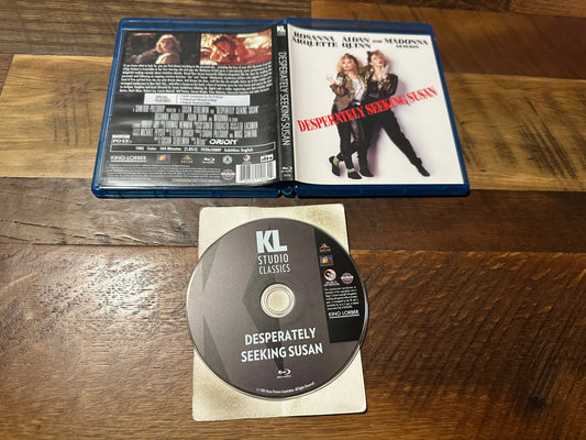 Desperately Seeking Susan (Blu ray, Kino Lorber, Madonna 80’s Classic)