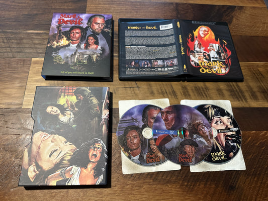 Mark of the Devil (4K Ultra HD, Vinegar Syndrome, Hard Slipcover)