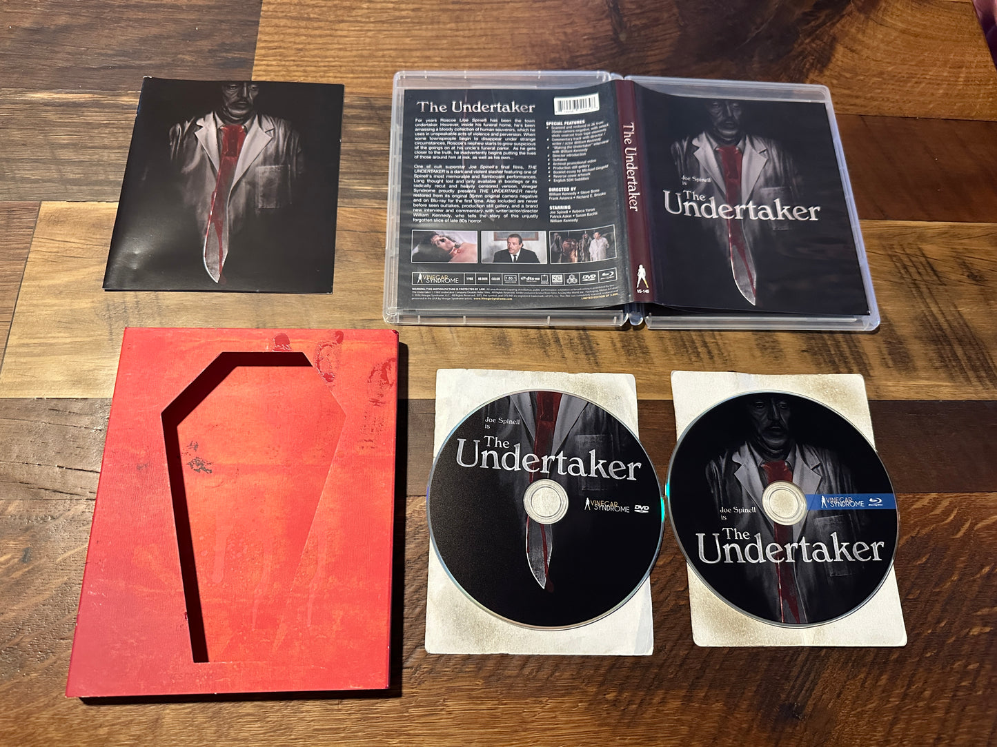 The Undertaker Blu ray/DVD-Vinegar Syndrome-Original Slipcover-