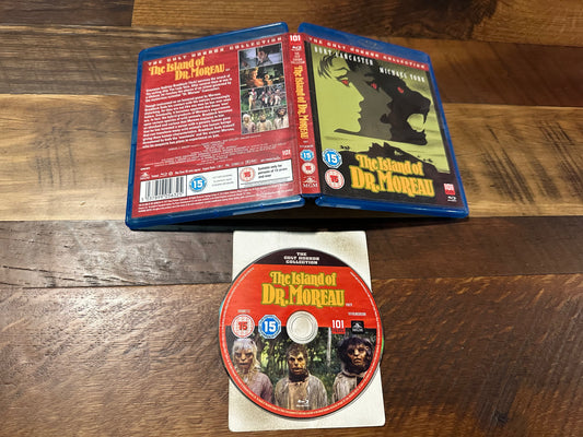 The Island Of Dr. Moreau Blu ray-101 Films-Cult Horror Collection-Region B