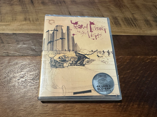Fear and Loathing In Las Vegas (4K Ultra HD, Criterion Collection, 90’s Classic, NEW)