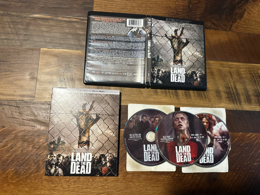 Land of the Dead (4K Ultra HD/Blu ray, Scream Factory, Collector’s Ed, Slipcover)