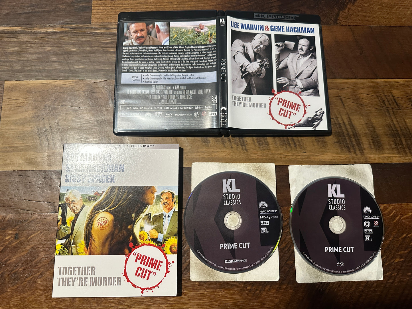 Prime Cut (4K Ultra HD, Kino Lorber, Sissy Spacek 70’s Classic, Slipcover)