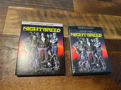 Nightbreed (4K Ultra HD/Blu ray, Scream Factory, 4 Disc, Collector’s Ed, NEW)