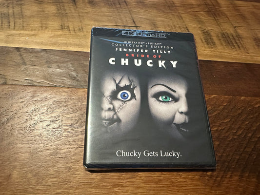 Bride Of Chucky 4K Ultra HD/Blu ray-Scream Factory-NEW/Sealed