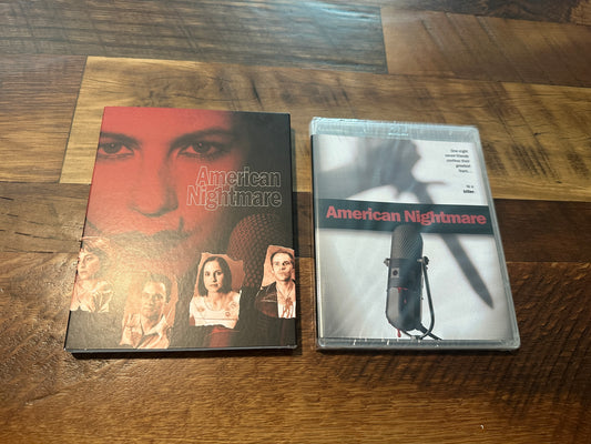 American Nightmare (Blu ray, Terror Vision, Slipcover, 2002 Classic, NEW)