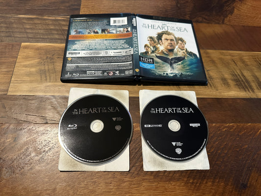 In the Heart of the Sea (4K Ultra HD, Warner Bros, 2015 Chris Hemsworth)
