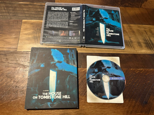 The House On Tombstone Hill Blu ray ONLY-Vinegar Syndrome-Slipcover