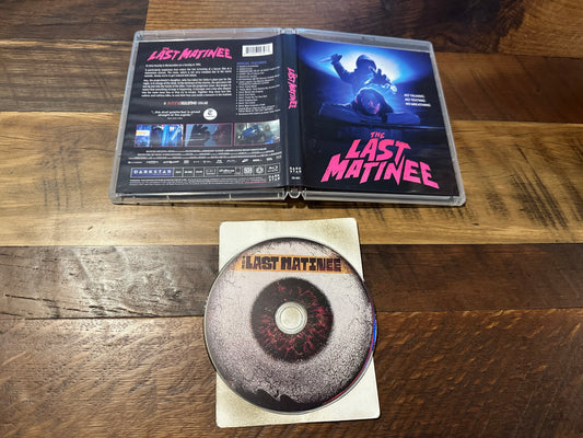 The Last Matinee Blu ray*Vinegar Syndrome*Darkstar Pictures*Widescreen*