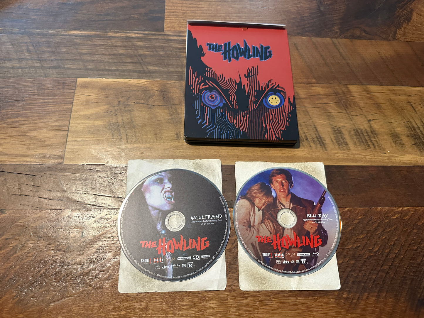 The Howling (4K Ultra HD/Blu ray, Steelbook, Scream Factory, Limited Ed)