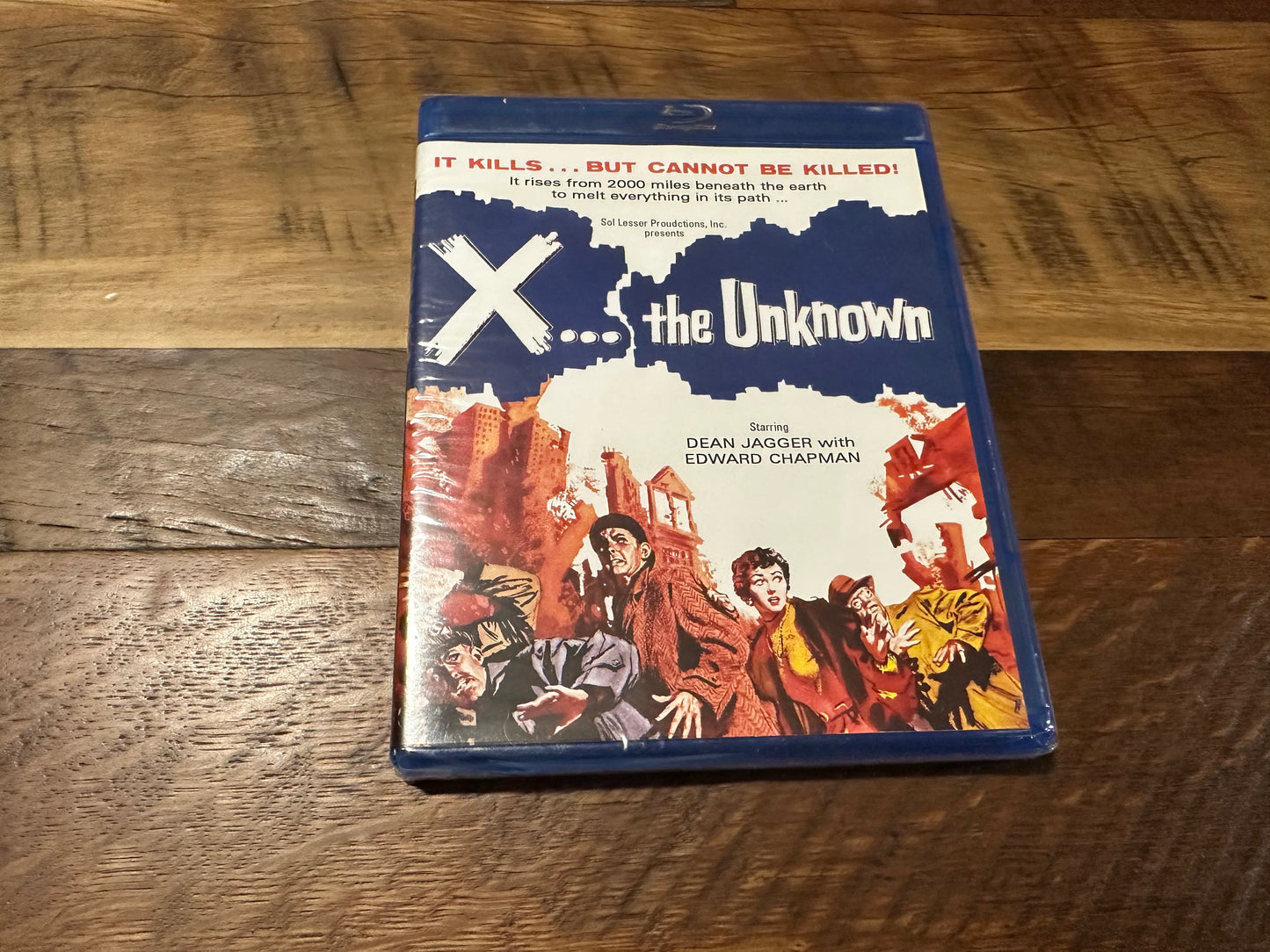 X…The Unknown Blu ray-Scream Factory-50’s Classic-NEW/Sealed-