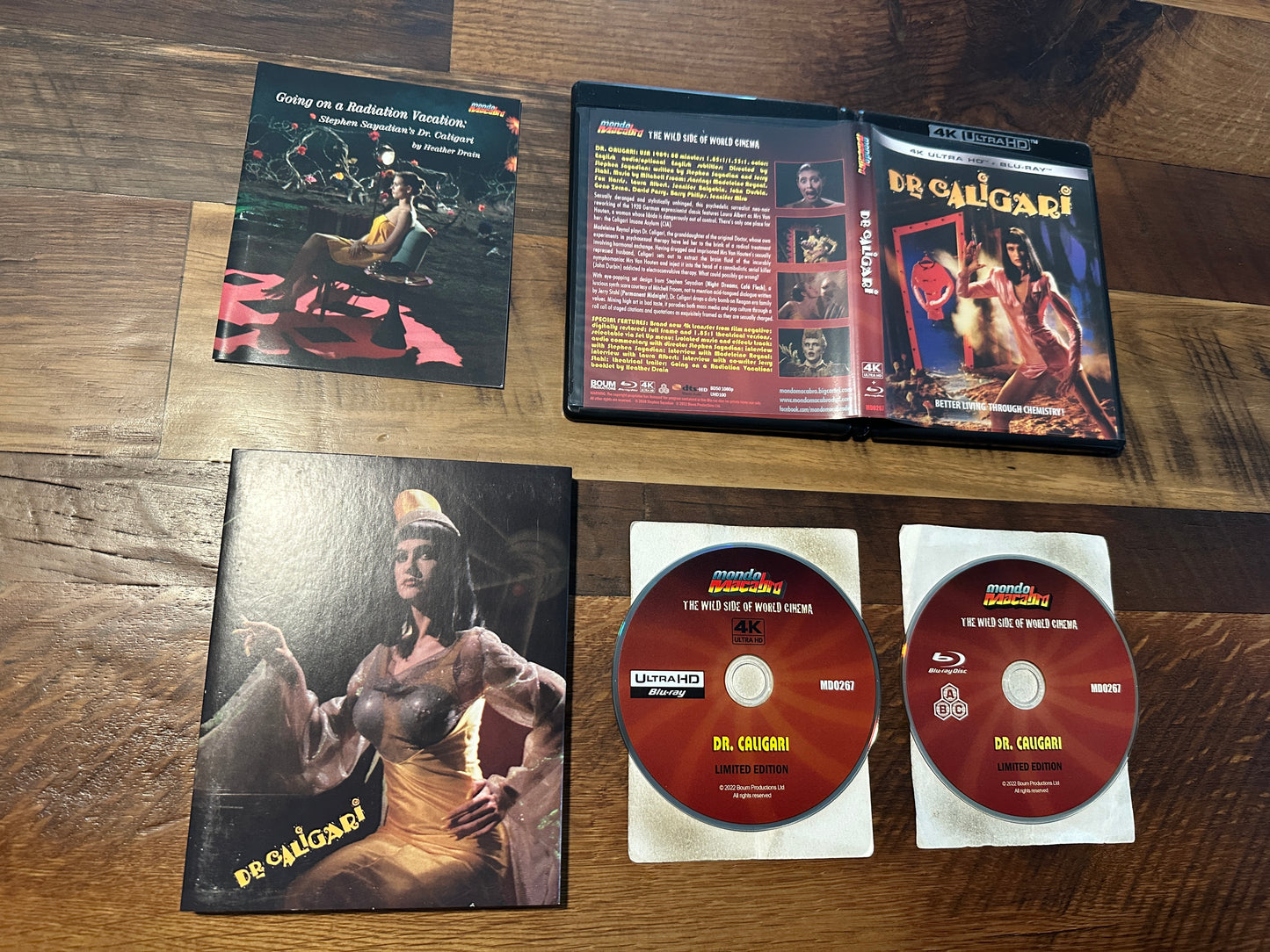 Dr. Caligari (4K Ultra HD, Mondo Macabro, Limited Edition, Slipcover)