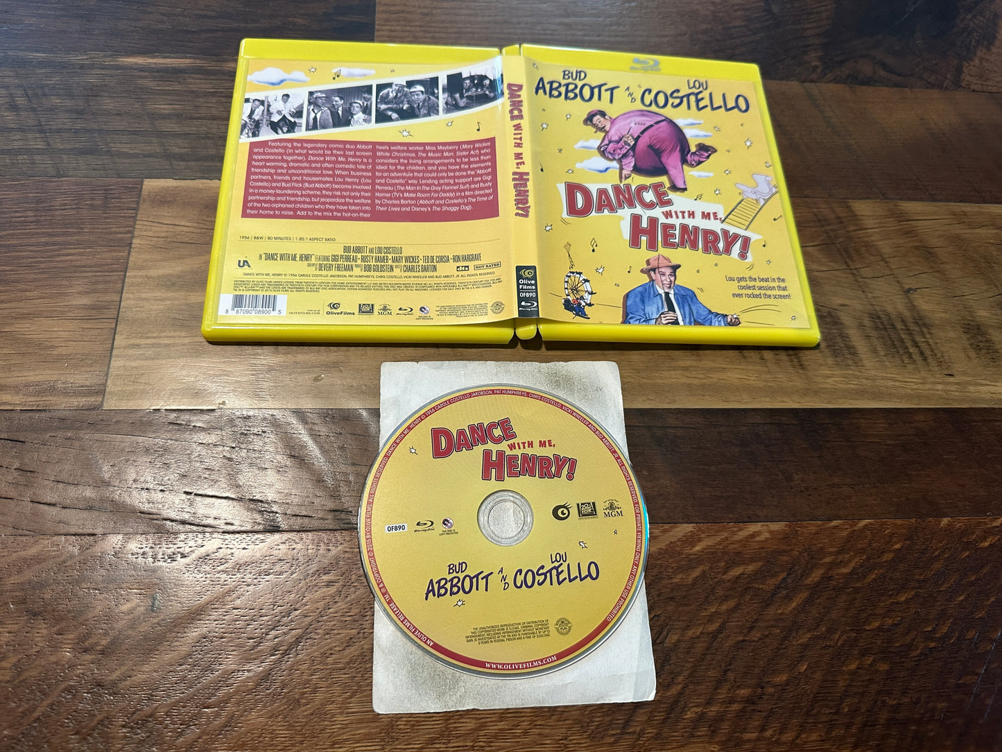 Dance With Me, Henry! (Blu ray, Olive Films, Budd Abbott And Lou Costello)