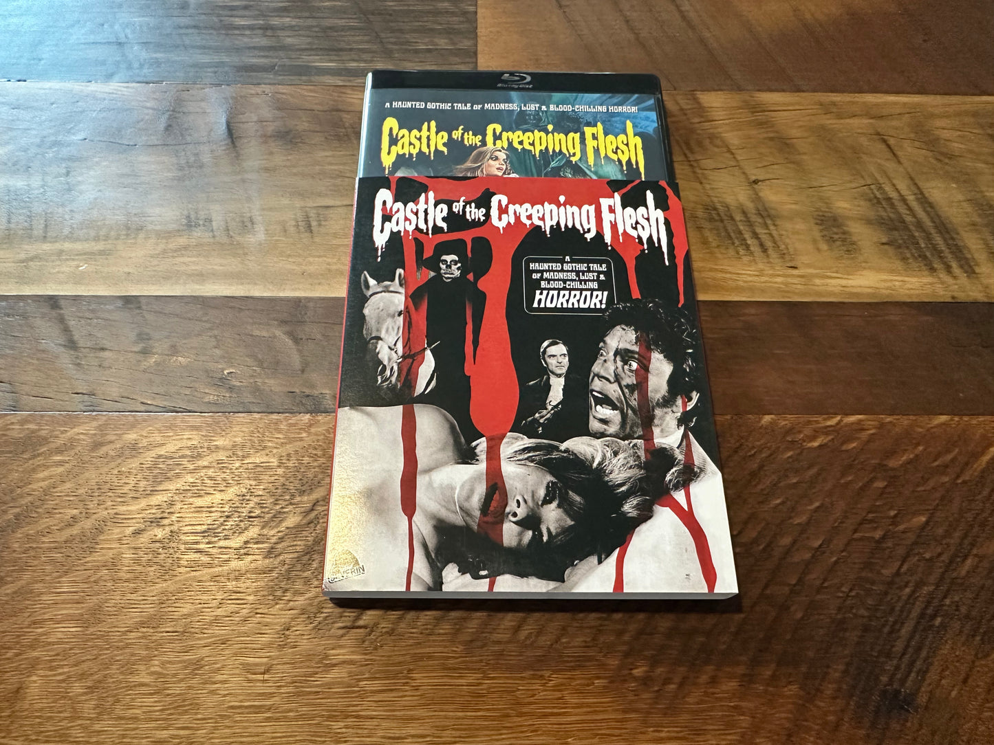Castle Of the Creeping Flesh Blu ray-Severin Films-Slipcover-60’s Horror
