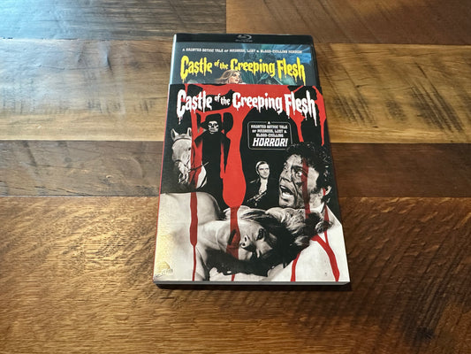 Castle Of the Creeping Flesh Blu ray-Severin Films-Slipcover-60’s Horror