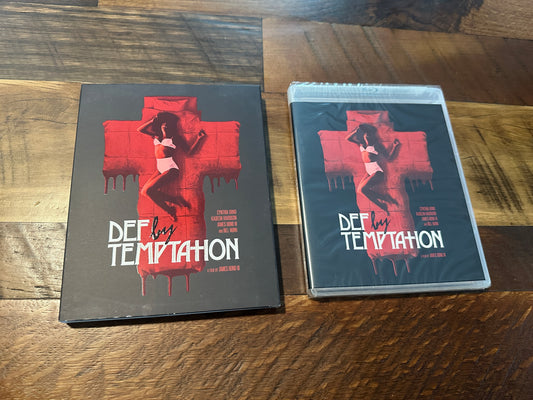 Def By Temptation (Blu ray, Vinegar Syndrome, OG Slipcover, NEW)