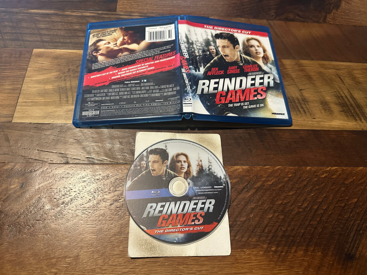 Reindeer Games (Blu ray, Lionsgate, 2000 Classic, Director’s Cut)
