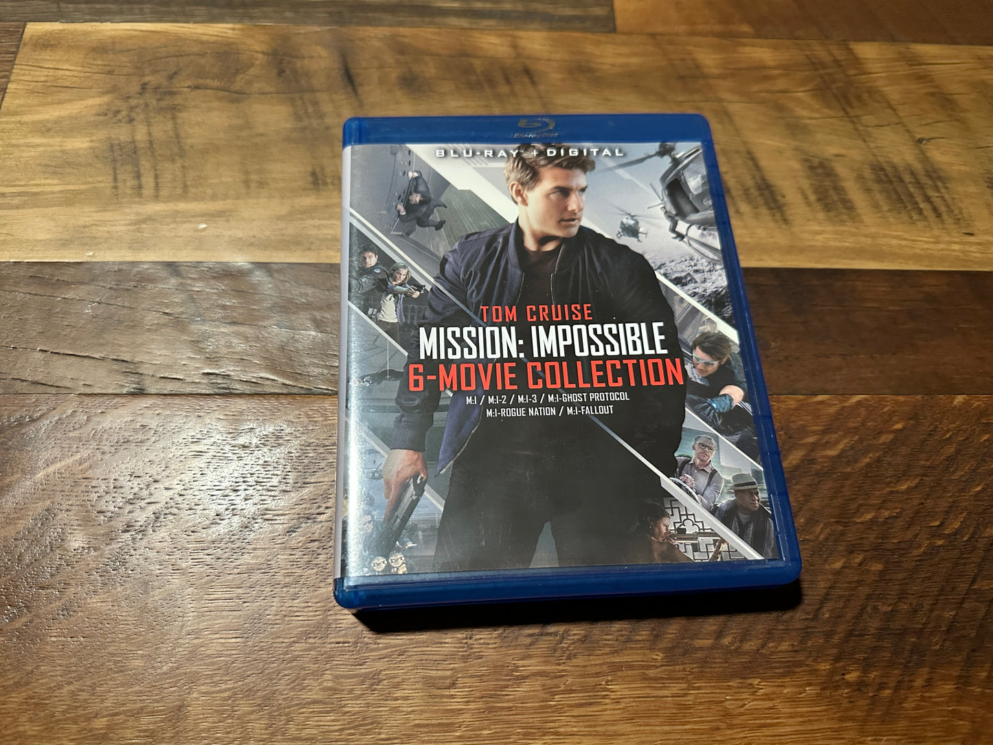 Mission: Impossible 6 Movie Collection (Blu ray, Tom Cruise, No Digital)