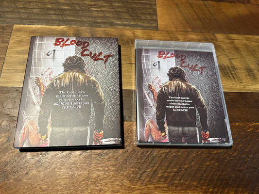 Blood Cult (Blu ray, Vinegar Syndrome Partner Label, Slipcover, NEW)