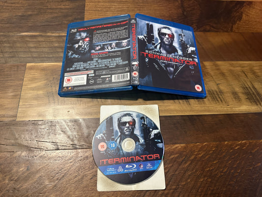 Terminator Blu ray-MGM-Schwarzenegger Classic-Region Free-Import