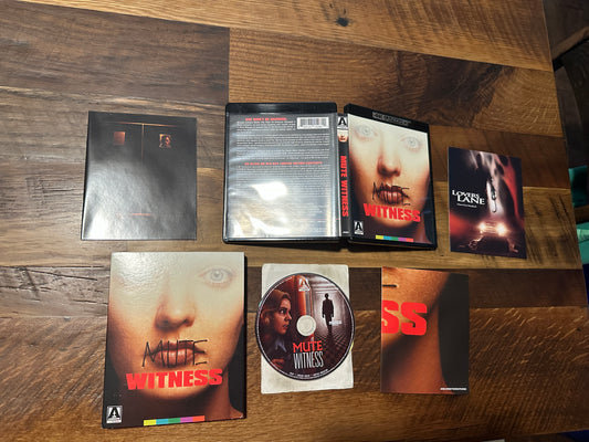 Mute Witness (4K Ultra HD/Blu ray, Arrow Video, US Release, Slip, Limited Ed)