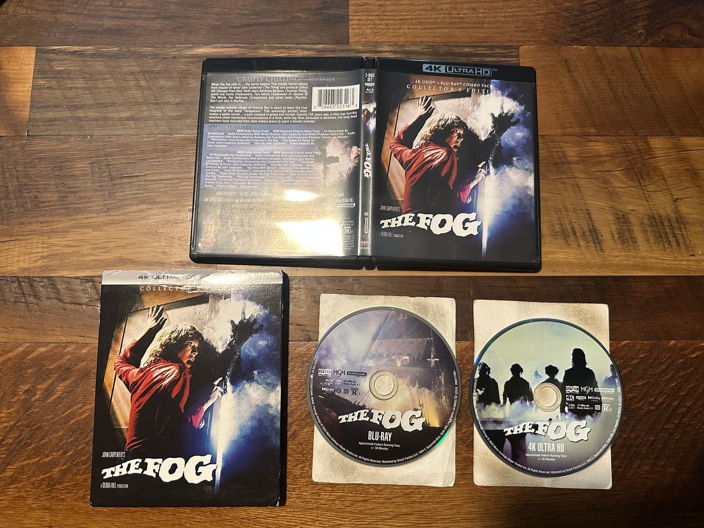 The Fog (4K Ultra HD/Blu ray, Scream Factory, Slipcover, Collector’s Ed)