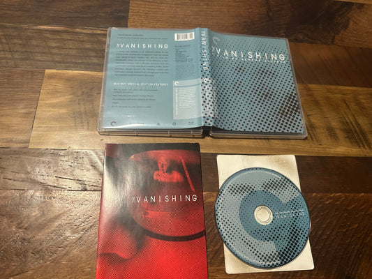 The Vanishing (Blu ray, Criterion Collection, 80’s Classic, Special Ed)