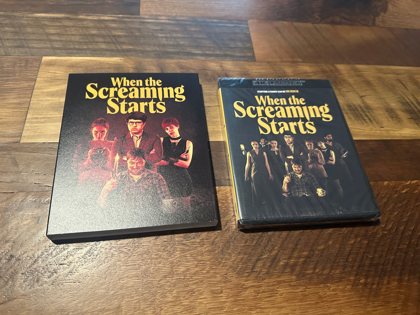 When the Screaming Starts 4K Ultra HD-Terror Vision-Slipcover-NEW