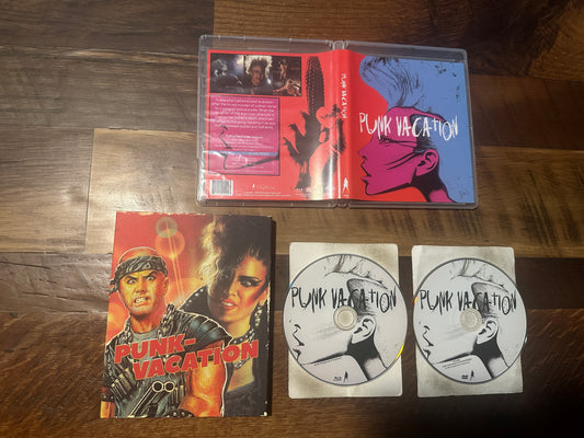 Punk-Vacation (Blu ray, Vinegar Syndrome, Slipcover, 80’s Classic)
