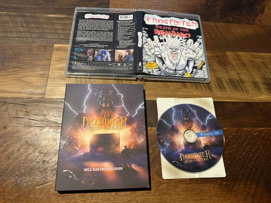 Frostbiter Wrath of the Wendigo Blu ray-Vinegar Syndrome-Slipcover-