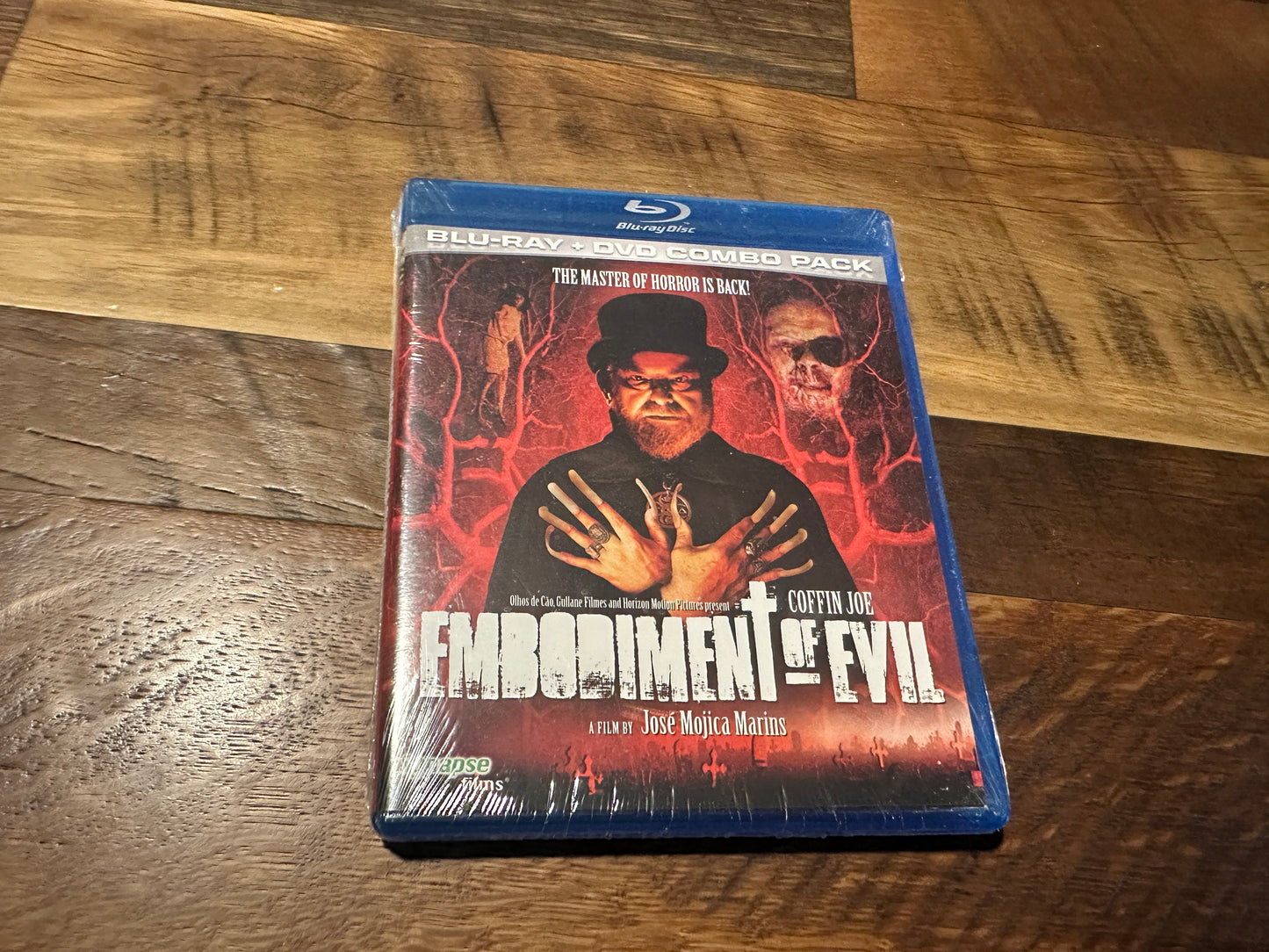 Embodiment Of Evil (Blu ray/DVD, Synapse Films, 2 Disc, 2008 Classic, NEW)