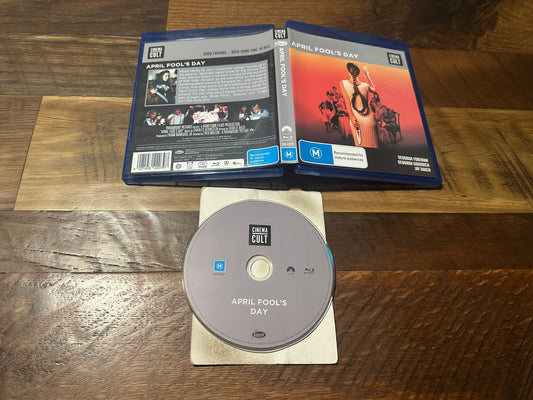 April Fool’s Day (Blu ray, Cinema Cult, 80’s Horror Classic, Region B)