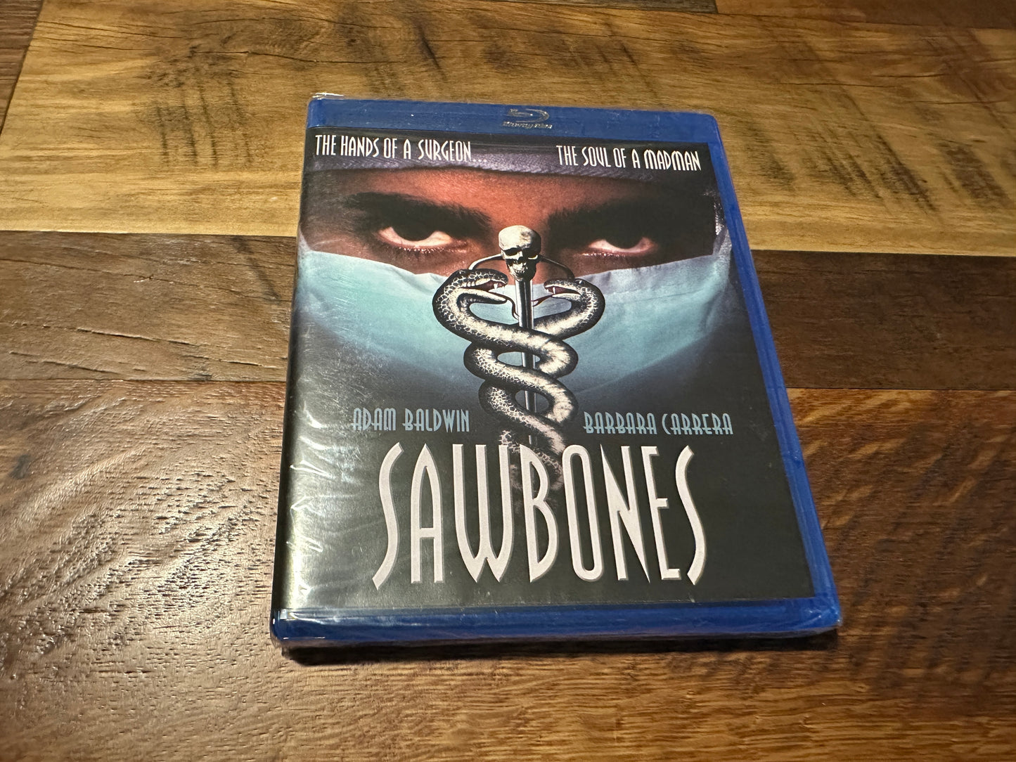 Sawbones (Blu ray, Scream Factory, 90’s Horror Classic, Widescreen, NEW)