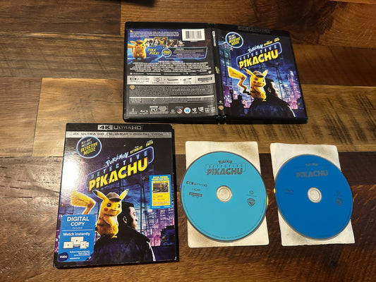 Pokemon Detective Pikachu (4K Ultra HD/Blu ray, WB, Slipcover, No Digital)