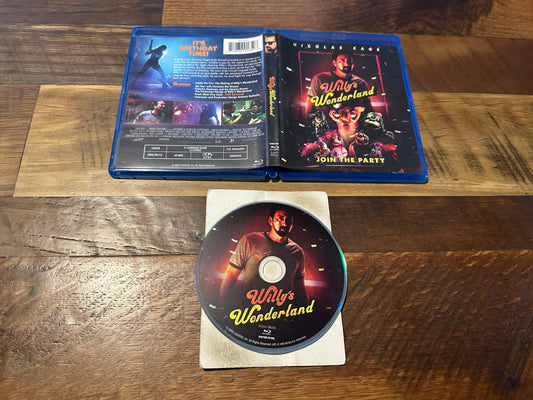 Willy’s Wonderland (Blu ray, Screen Media, Nicholas Cage, Widescreen)