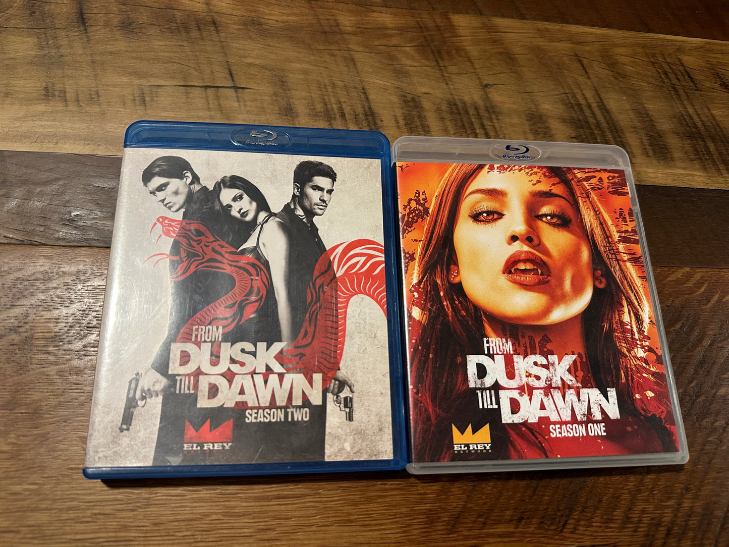 The Dusk Till Dawn Season One & Two Blu ray-Classic Series-Miramax-