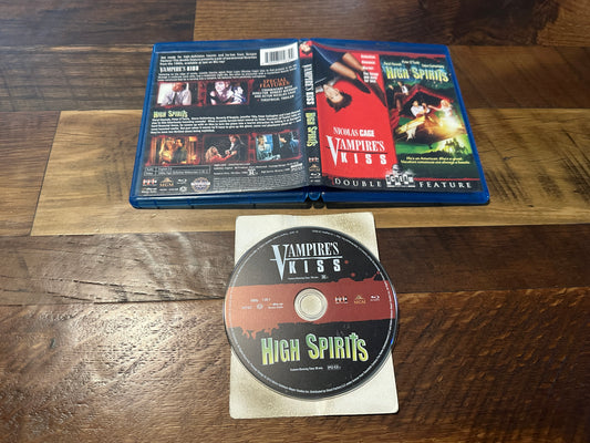 Vampire’s Kiss & High Spirits (Blu ray, Scream Factory, Double Feature)