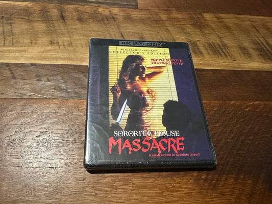 Sorority House Massacre (4K Ultra HD/Blu ray, Scream Factory, NEW)