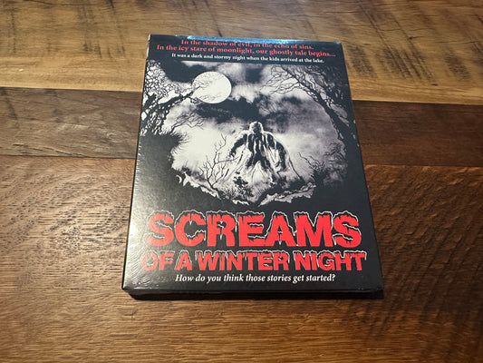 Screams Of A Winter Night Blu ray-Code Red-70's Horror-Slipcover-NEW