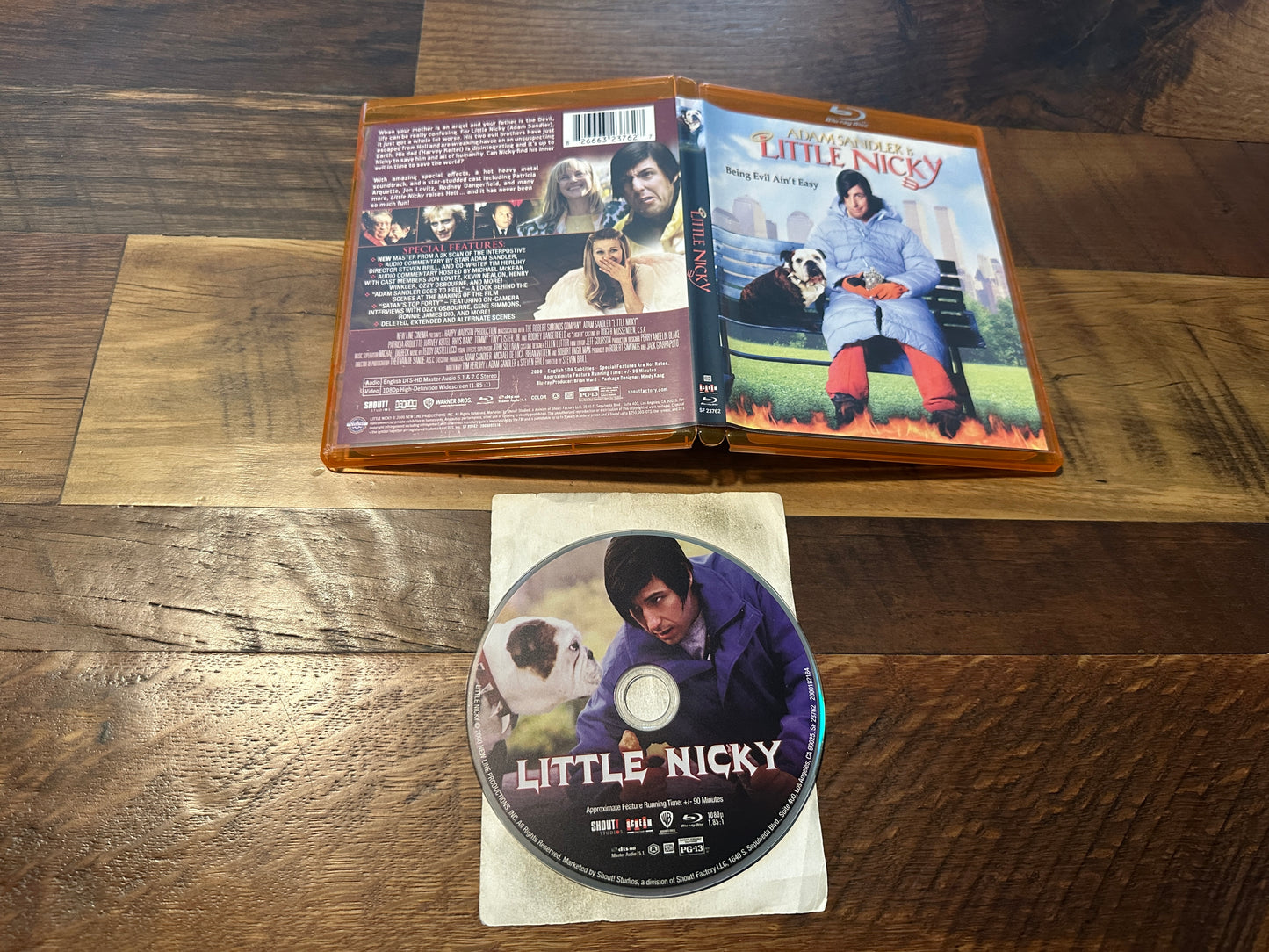 Little Nicky (Blu ray, Scream Factory, 2000 Adam Sandler Classic)