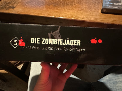 Die Zombie Jager (DVD, Large Rare Boxset, Region Free, Only 666 Made, NEW)