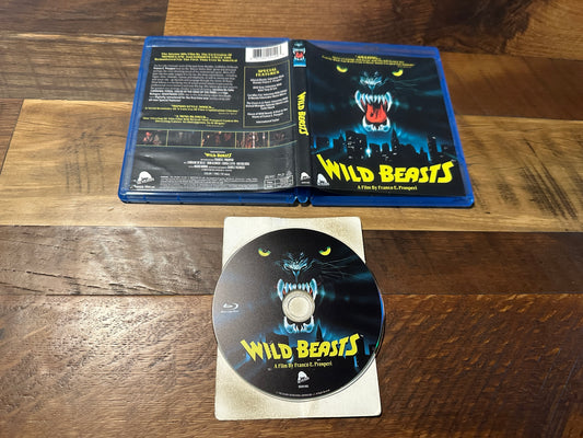 Wild Beasts (Blu ray, Severin Films, 80's Horror, Digitally Remastered)