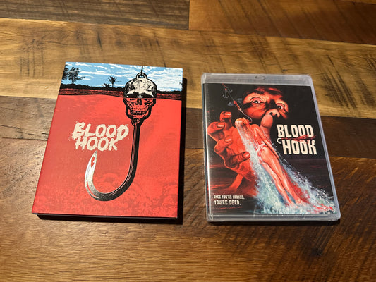 Blood Hook (Blu ray/DVD, Vinegar Syndrome, Original Slipcover, 2 Disc, NEW)