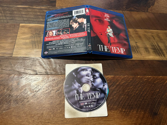 The Temp (Blu ray, Scream Factory, 90’s Classic, Widescreen)