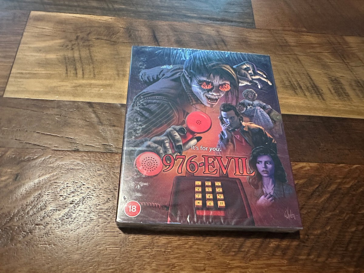 976 Evil (Blu Ray, Eureka, Region B, 80’s Classic, Slipcover, NEW/Sealed)